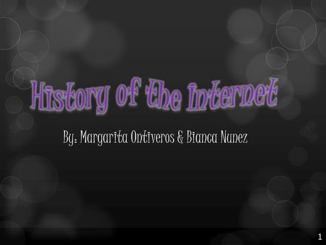 Internet history