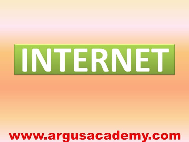Internet basic
