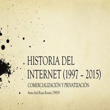 Historia de la Web