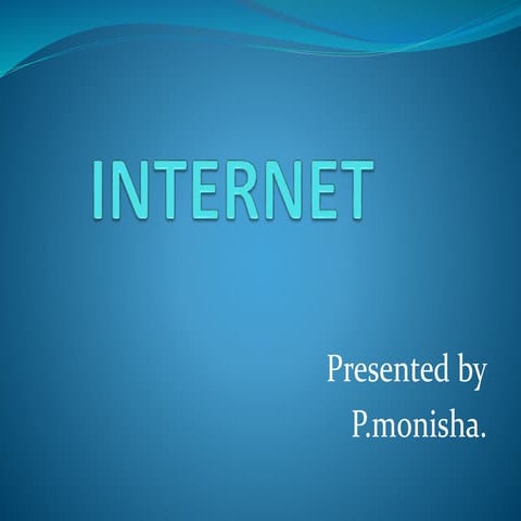 Internet | PPT
