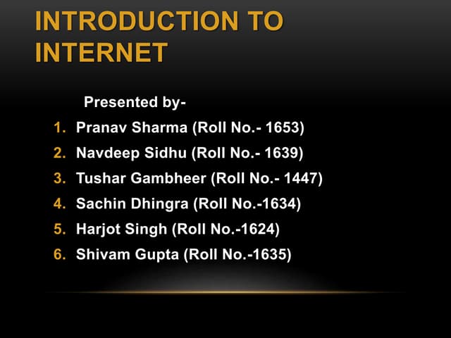 Internet