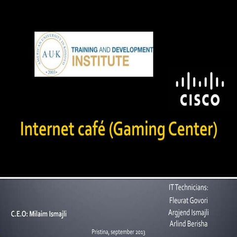Internet café (Gaming Center)