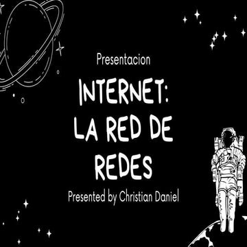 presentación sobre internet la red de redes | PDF