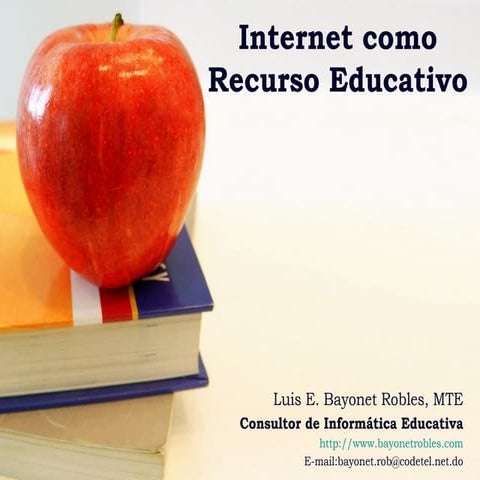 Internet como Recurso Educativo