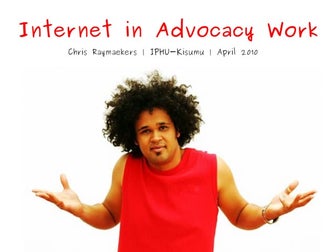 Internet in-advocacy-work