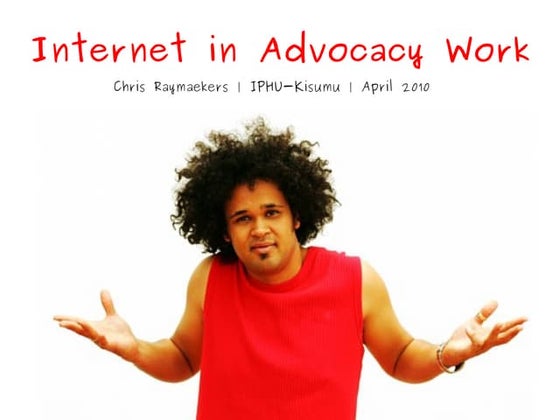 Internet in-advocacy-work