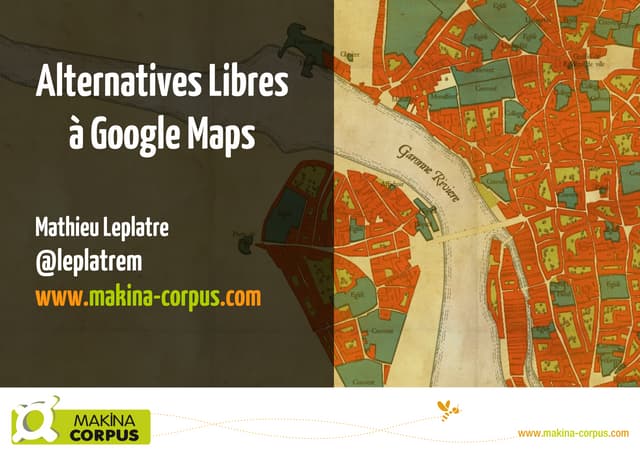 Alternatives libres à Google Maps
