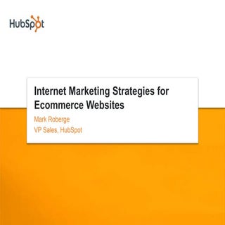 Internet Marketing Strategies for E...
