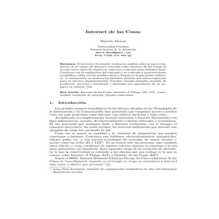 Seguridad en el contexto del Internet de las Cosas - IoT | PDF