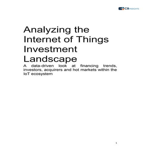 A data-driven look at financing trends, investors, and hot markets within the...