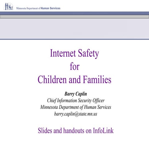 Internet Safety for Families and Children