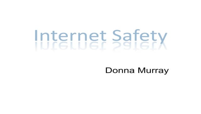 Internet Safety