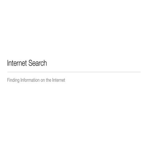 Beyond Google: Advanced Internet Search Tips and Tricks | PPTX