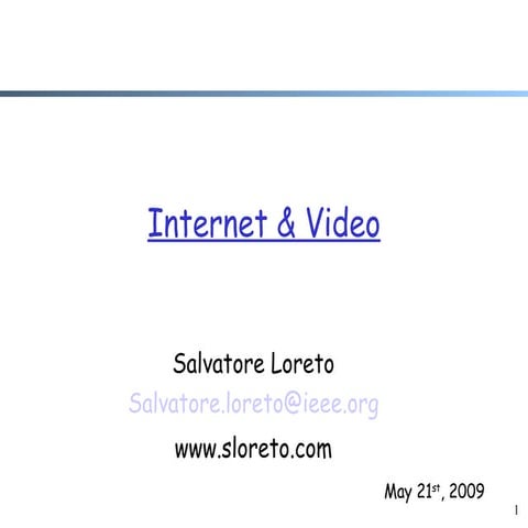 Internet Video
