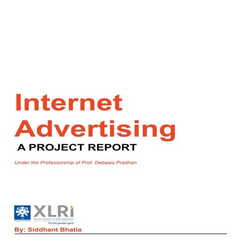 Internet Advertising Report