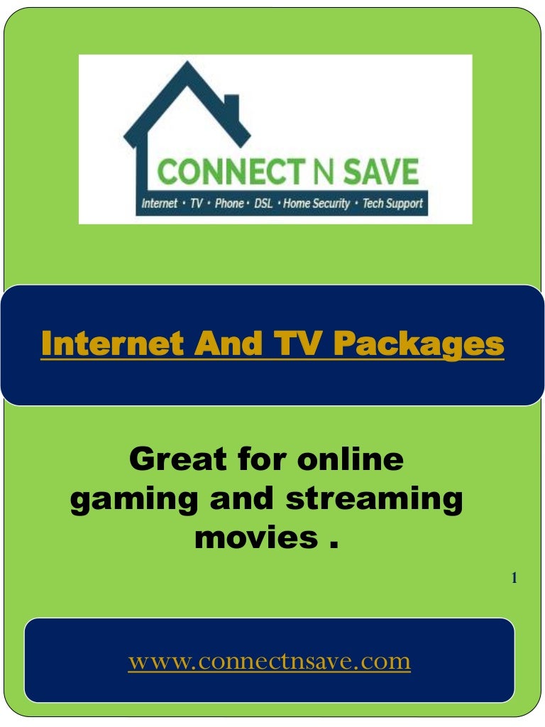 internet and tv packages