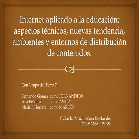 Internet aplicado a la educación office