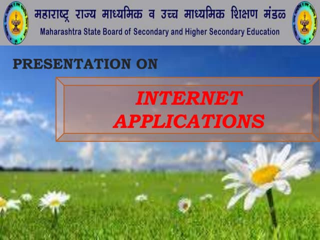 Internet Applications Powerpoint Presentations | PPT
