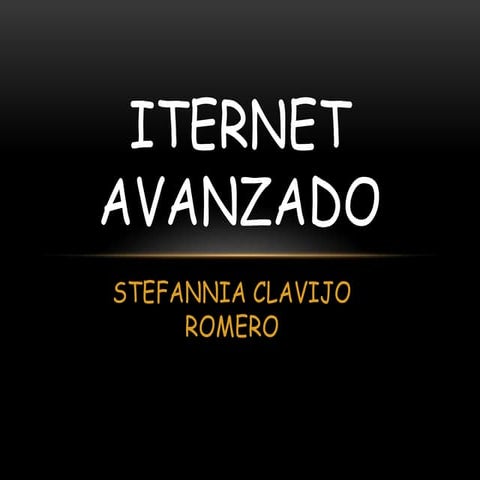 Internet avanzado