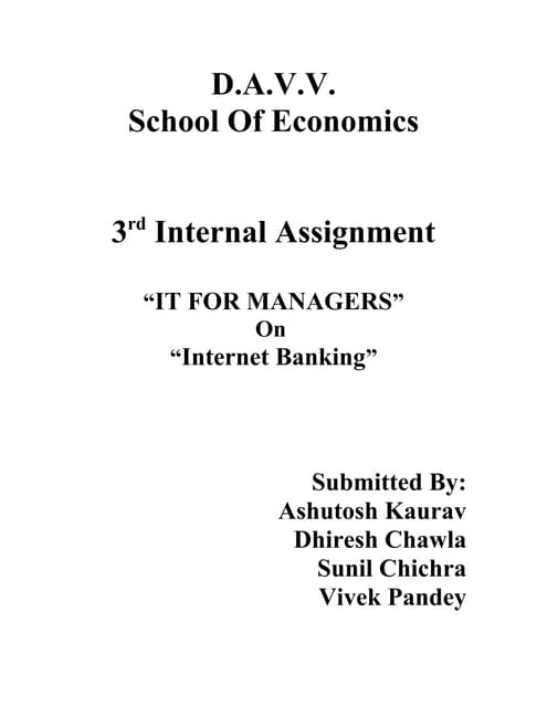 Internet banking