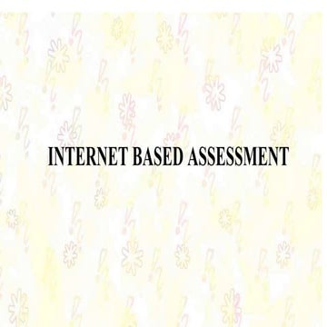 internet based assessment (1).pptx