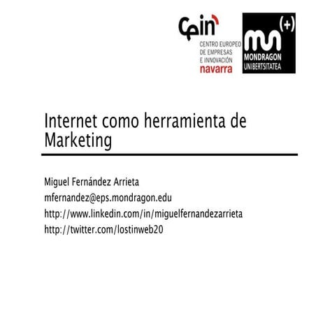 Internet como herramienta de marketing