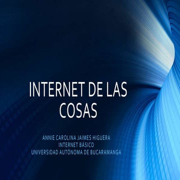 Internet de las cosas