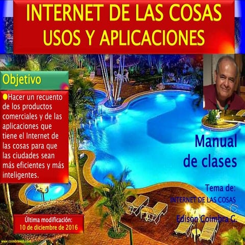 Internet de las cosas. Aplicaciones