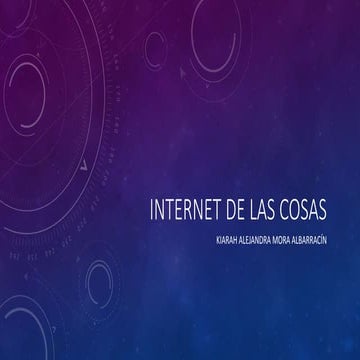 internet de las cosas | PPTX