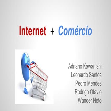 Comércio eletronico na internet