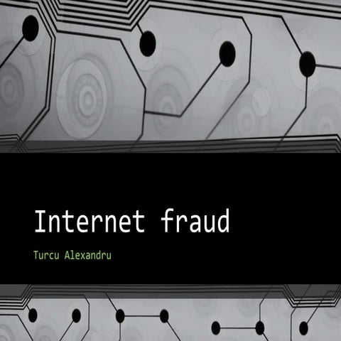 Internet Fraud #scichallenge2017