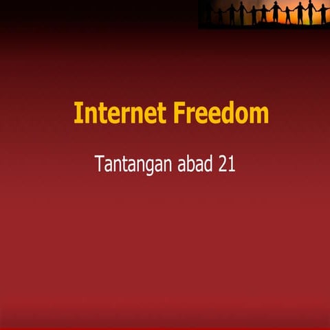 Internet freedom