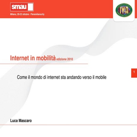 Internet in mobilita edizione 2010