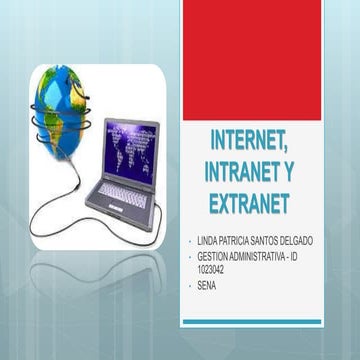 Internet, intranet y extranet
