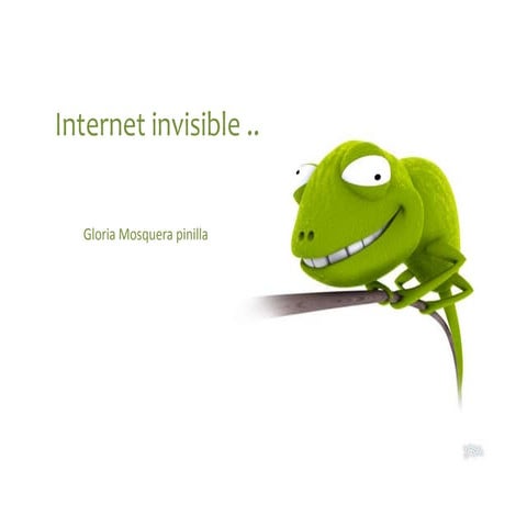 Internet invisible ....