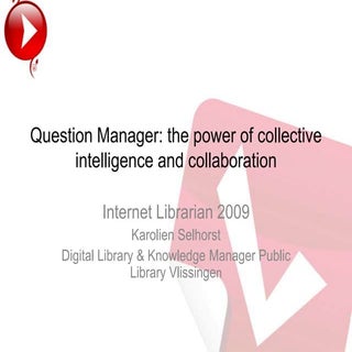 Internet Librarian Selhorst2009