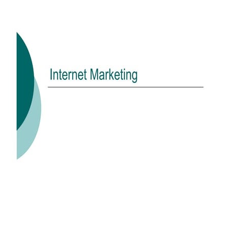 Internet marketing