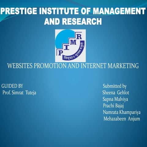 Internet marketing