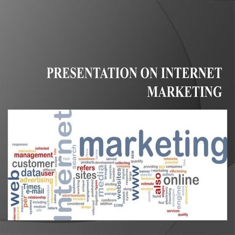 Internet marketing 1