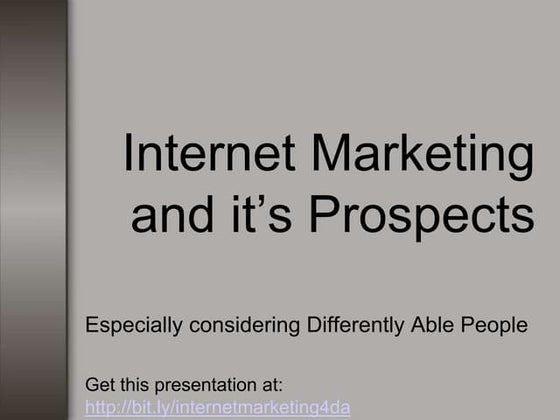 what is the purpose digital marketing ? | PPTX