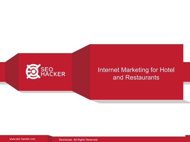 Internet Marketing for Hotels and R...