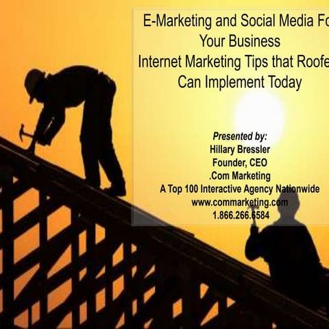 Internet Marketing for Roofing Industry-2011