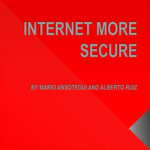 Internet security | PPTX
