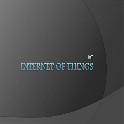 Internet of things 