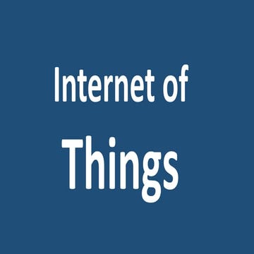 Internet of Things