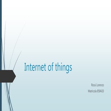 Internet of things