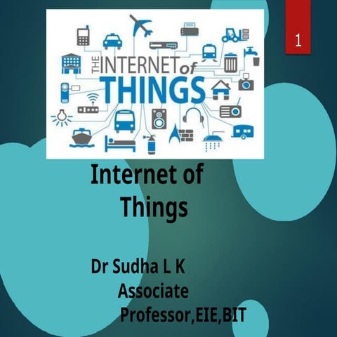 Internet_of_things introduction and appns