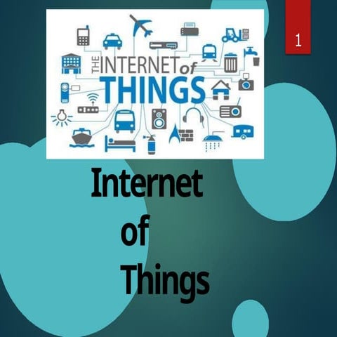 A basic PPT on Internet Of Things(IOT) | PPTX