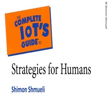 Internet of Things Strategies