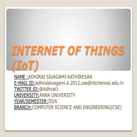 Internet of Things
